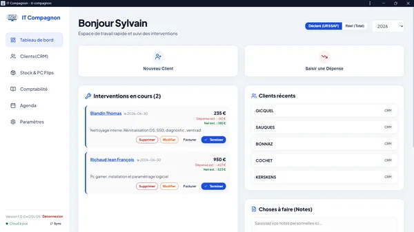 GSU App Web - Aperçu 1
