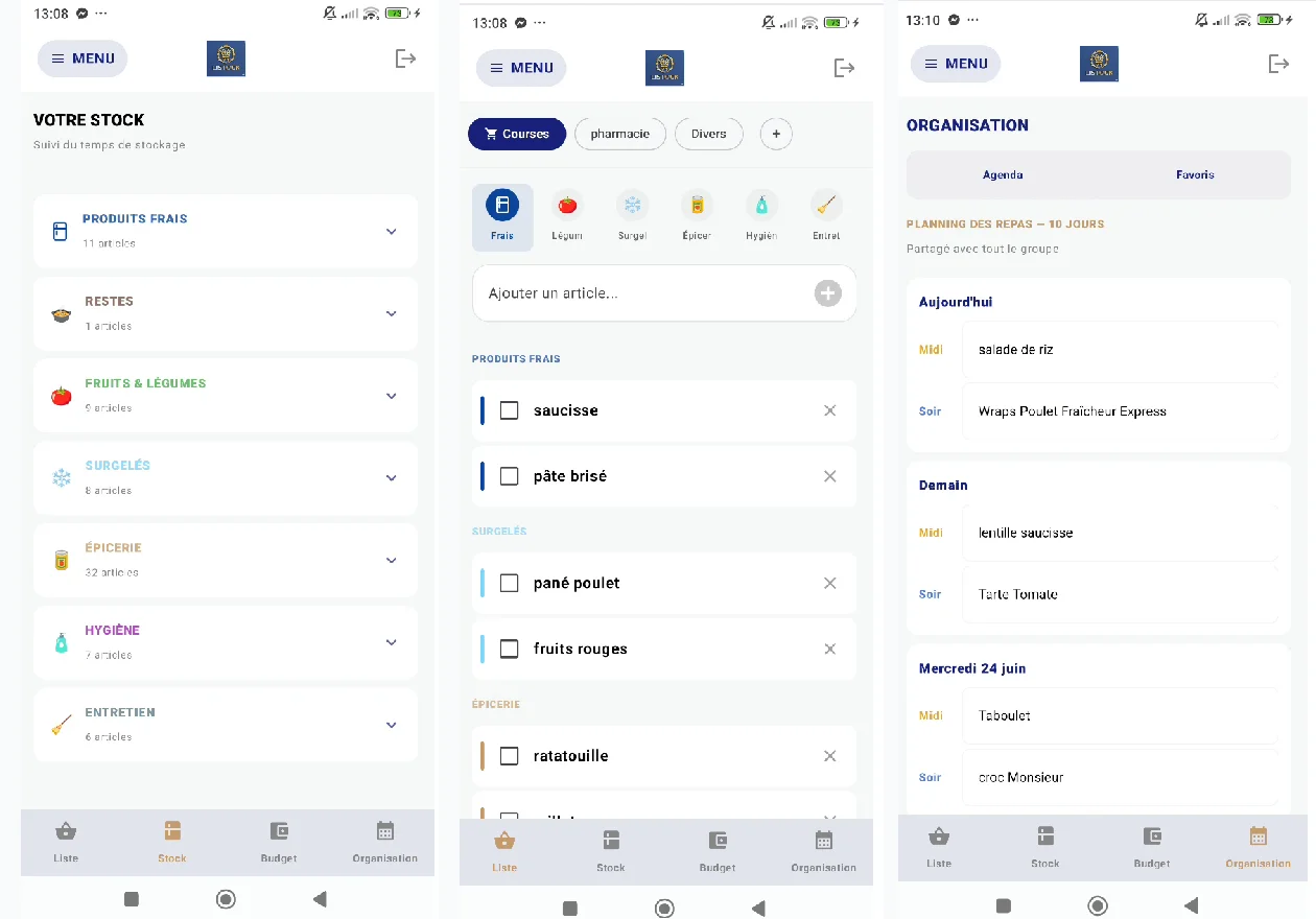 Création d'application de gestion de stock Listock à Gap (05)